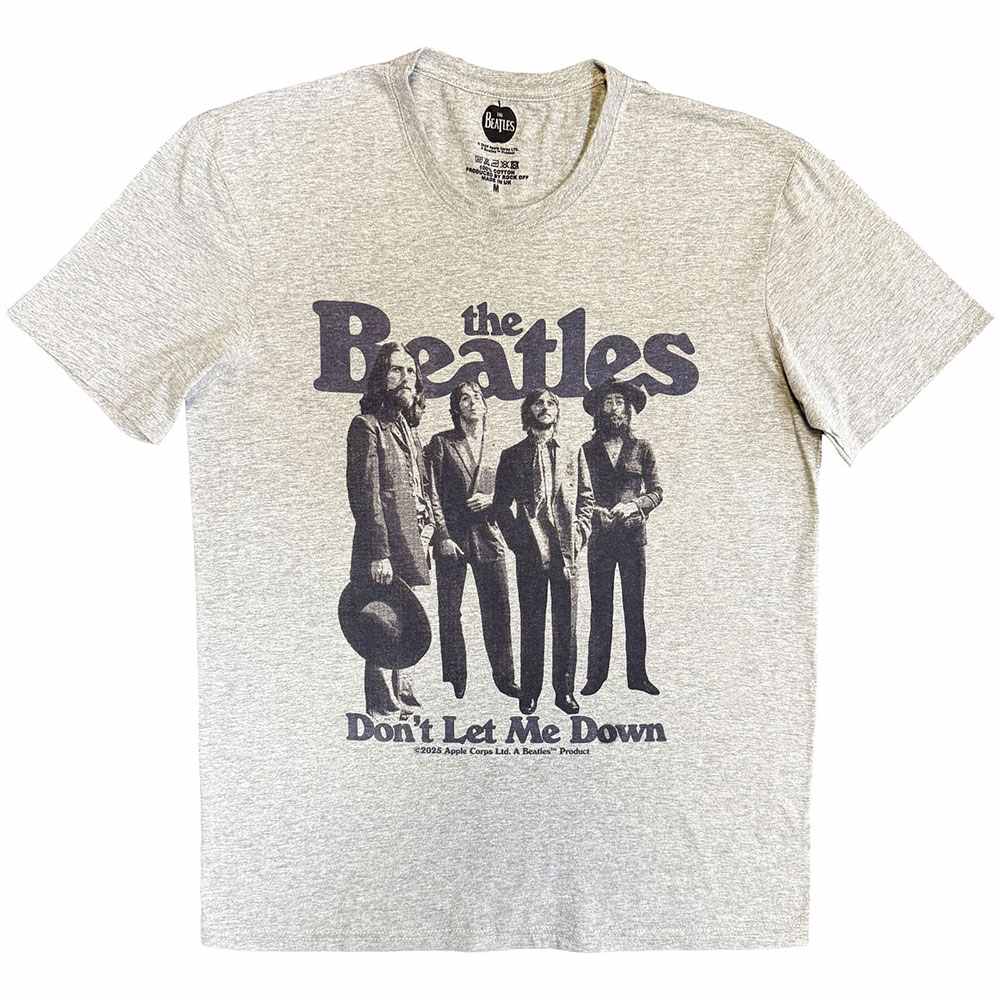 The Beatles - Don't Let Me Down Tshirt Homme - Gris